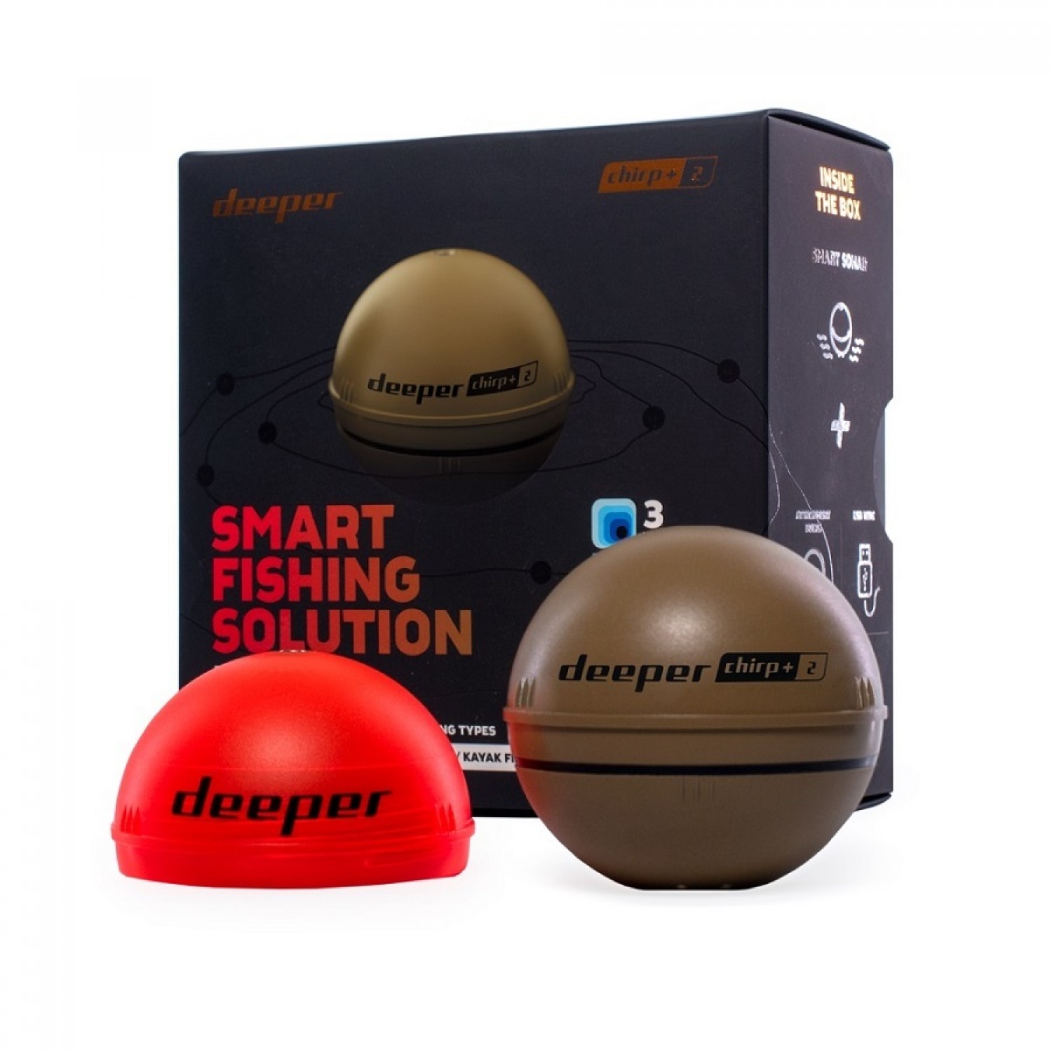 Покупка Эхолот Deeper Smart Sonar CHIRP+ 2 в Минске Беларуси
